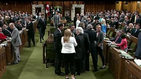House of Commons chaos