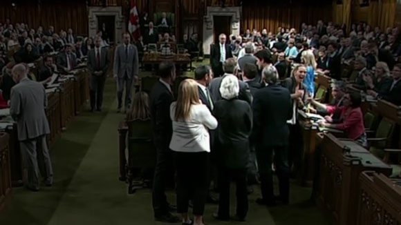 House of Commons chaos
