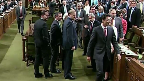 House of Commons shaos
