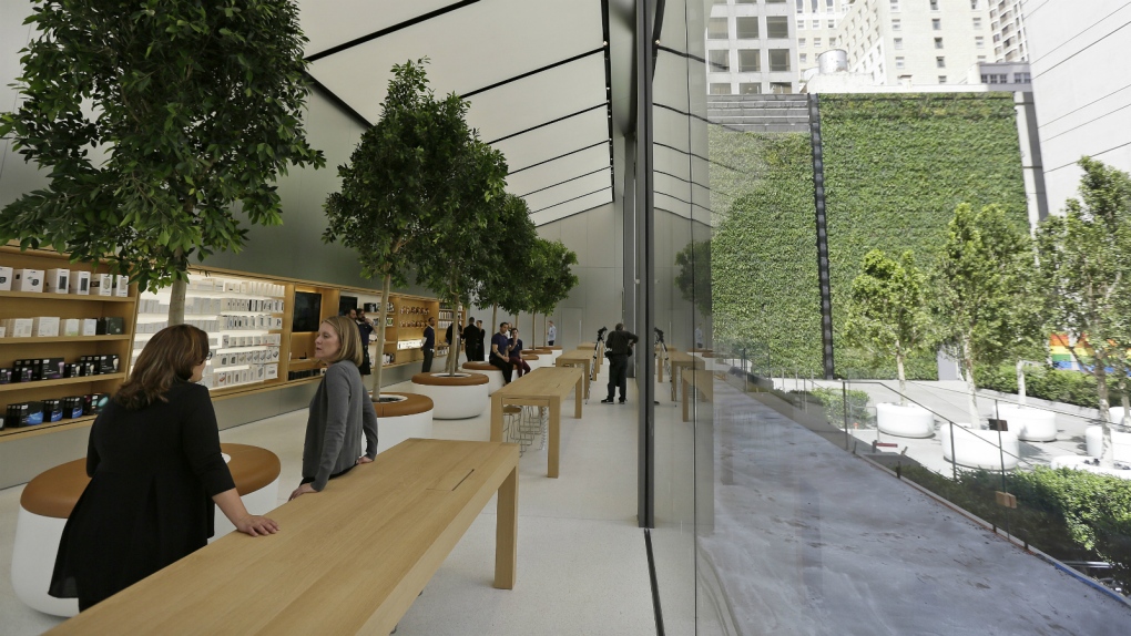 Apple redesigning stores