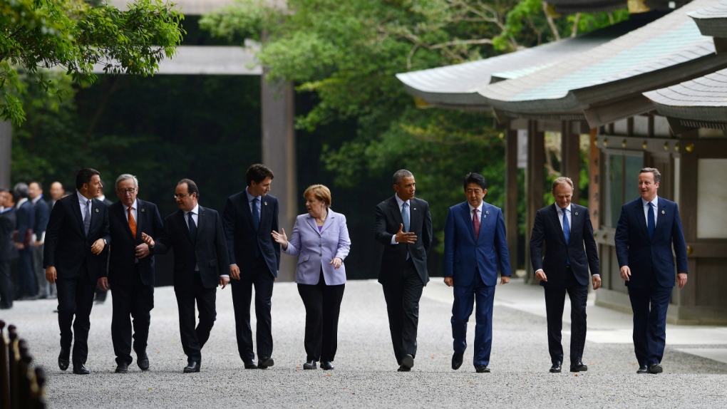 G7 leaders debate paying ransom