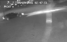 This surveillance image provided by the Kitchener-Waterloo Humane Society shows a car sought in connection with an animal cruelty investigation.