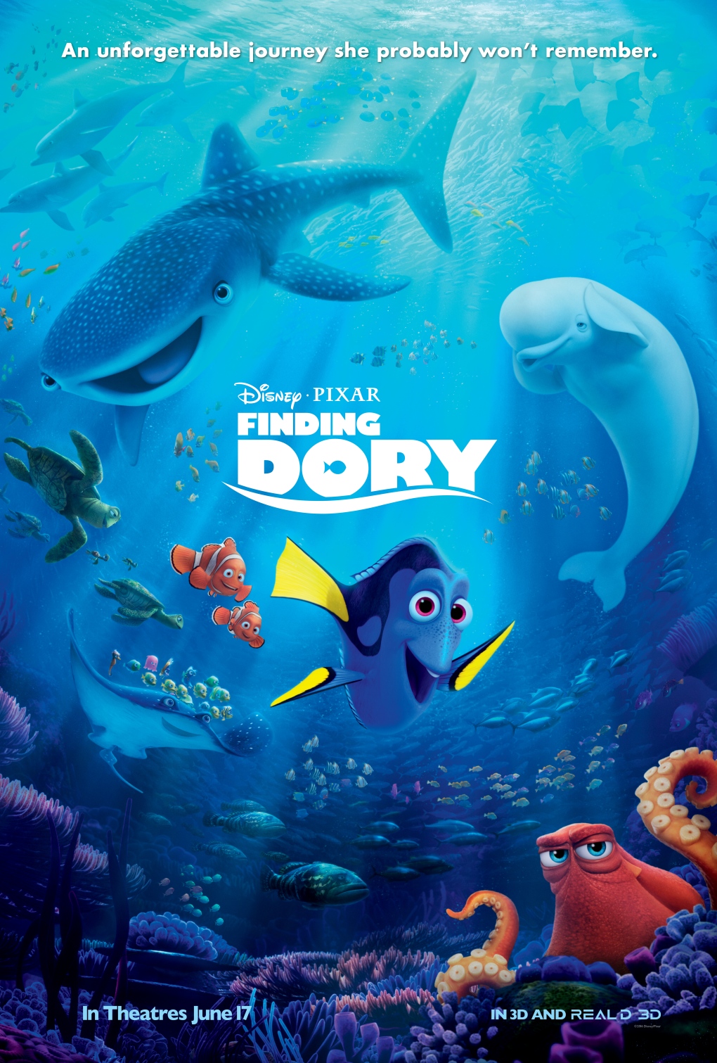 Finding Dory Movie Poster