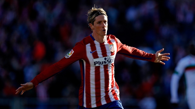 Atletico Madrid's Fernando Torres