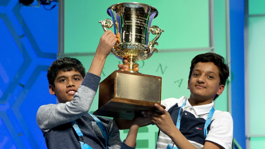 Two named Scripps Spelling Bee champions
