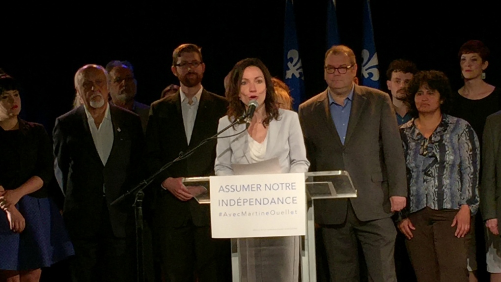 Martine Ouellet officially declared her intentions