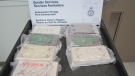 CBSA officers seized suspected cocaine at the Ambassador Bridge in Windsor, Ont. (Courtesy Canada Border Services Agency)
