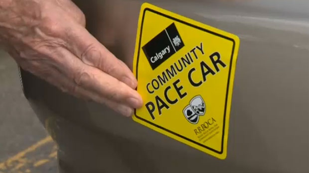 Community Pace Car Program sticker