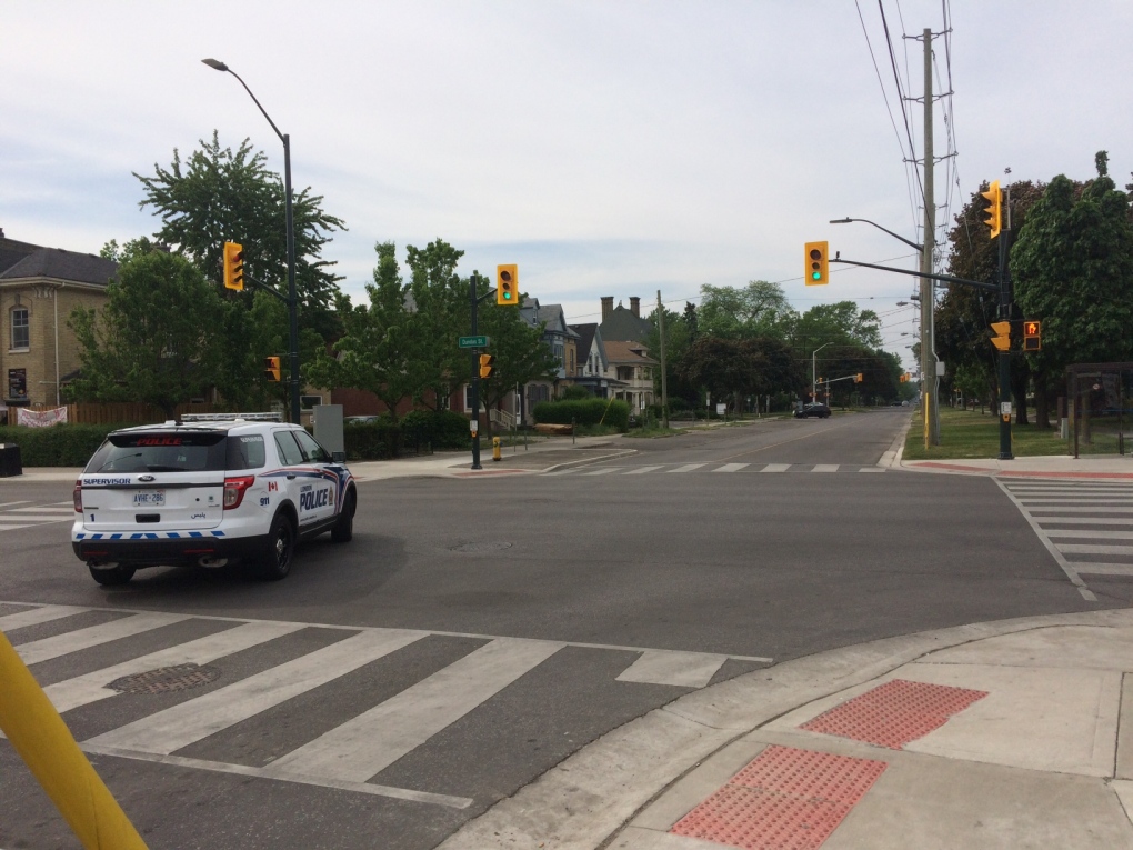 Stabbing incident at Dundas and William