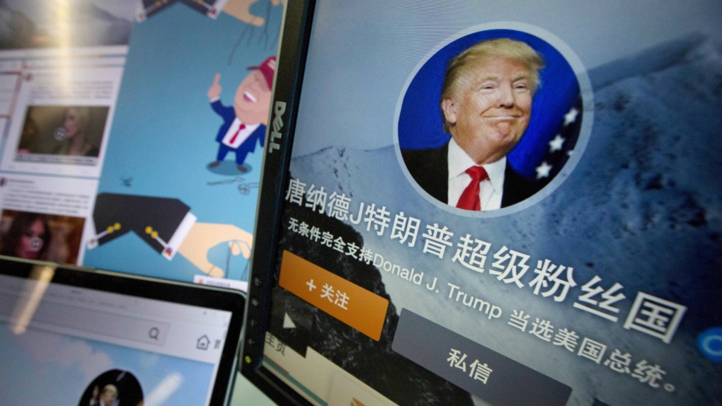 Chinese residents supporting of Trump