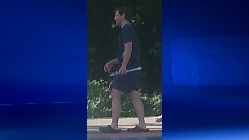 London police are looking for a suspect after an alleged assault. (Courtesy London police)