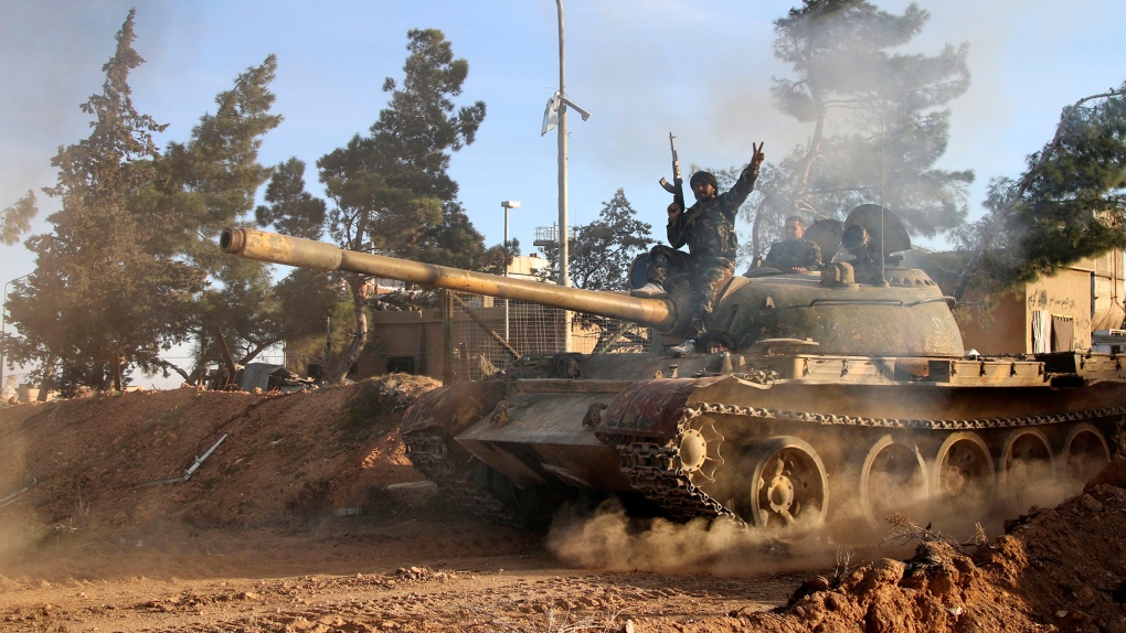 Fighting in Raqqa, Syria