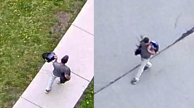 Chatham-Kent police are looking for a suspect after a 63-year-old man was punched in the throat. (Courtesy Chatham-Kent police)