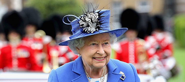 Britain's Queen Elizabeth II arrives