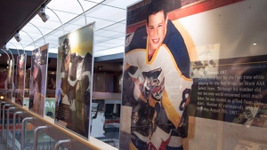 Sidney Crosby exhibit