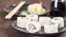 A Vancouver-based chef is credited with developing the California roll. (IngridHS / Istock.com)