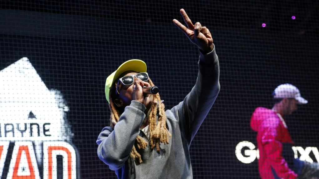 Lil Wayne performs at E3 in L.A.