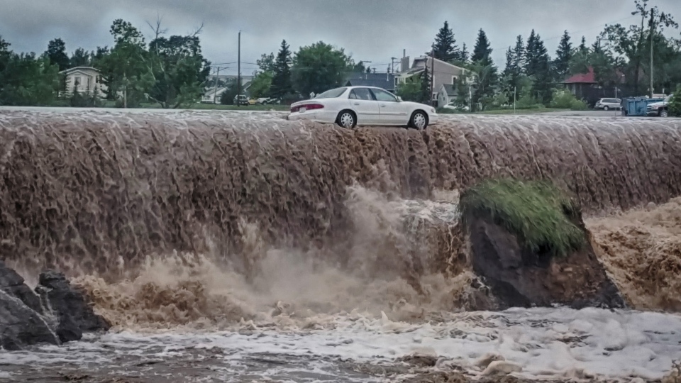 Flooding in Dawson Creek