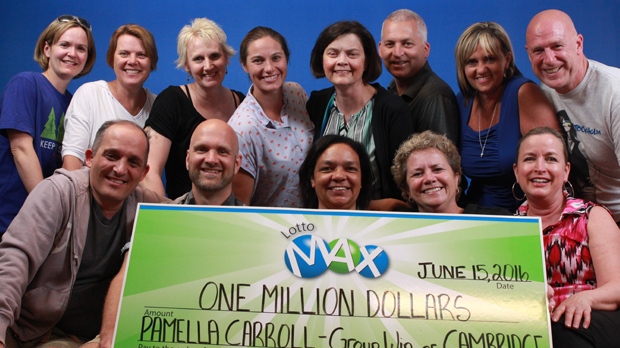13 of the 51 winners of the Lotto Max draw. (Ontario Lottery and Gaming Corp.)