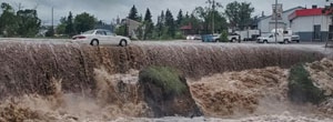 Dawson Creek flooding