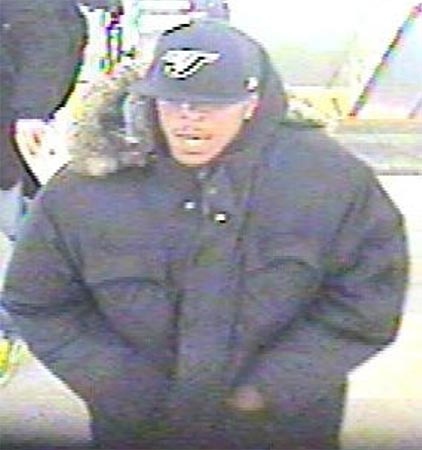 Police have released this image of the suspected TTC subway shooter, taken by security camera on Thursday, Jan. 22, 2009.