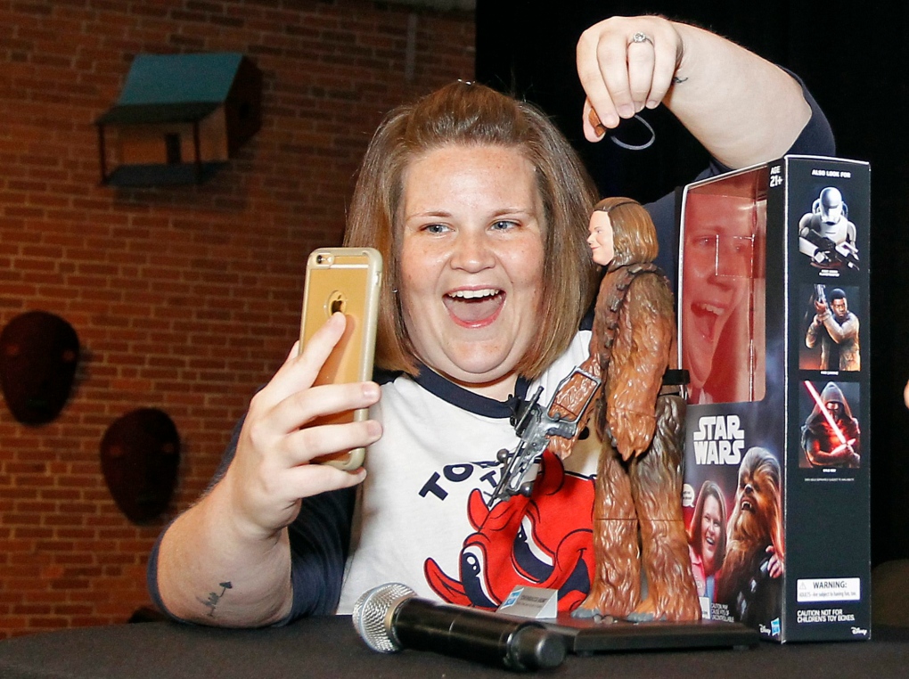 Candace Payne, also known as Chewbacca Mom