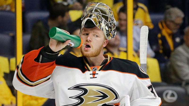 Toronto Maple Leafs acquire goalie Frederik Andersen in trade with