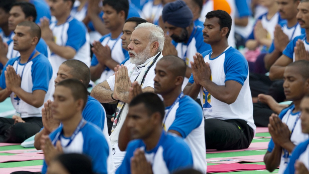 India celebrates International Yoga Day