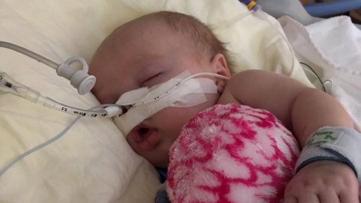 VIctoria baby Isabelle Braiden has whooping cough 
