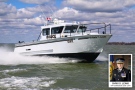 OPP's newest marine vessel is named after retired Commissioner Chris Lewis. (Courtesy OPP)