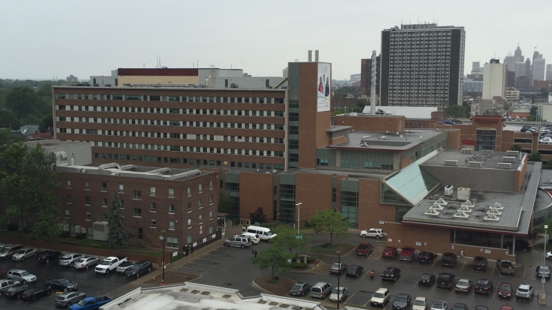 Windsor Regional Hospital's Ouellette Campus in Windsor, Ont., on June 23, 2016. (Rich Garton / CTV Windsor)