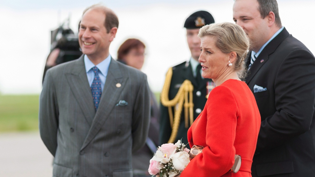 Prince Edward and Sophie in Regina
