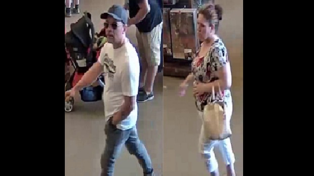 Police Seek Couple Wanted For Stealing From Store Cash