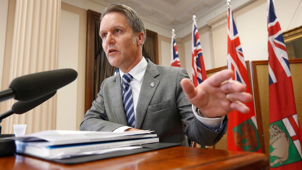 Manitoba's new Finance Minister Cameron Friesen 