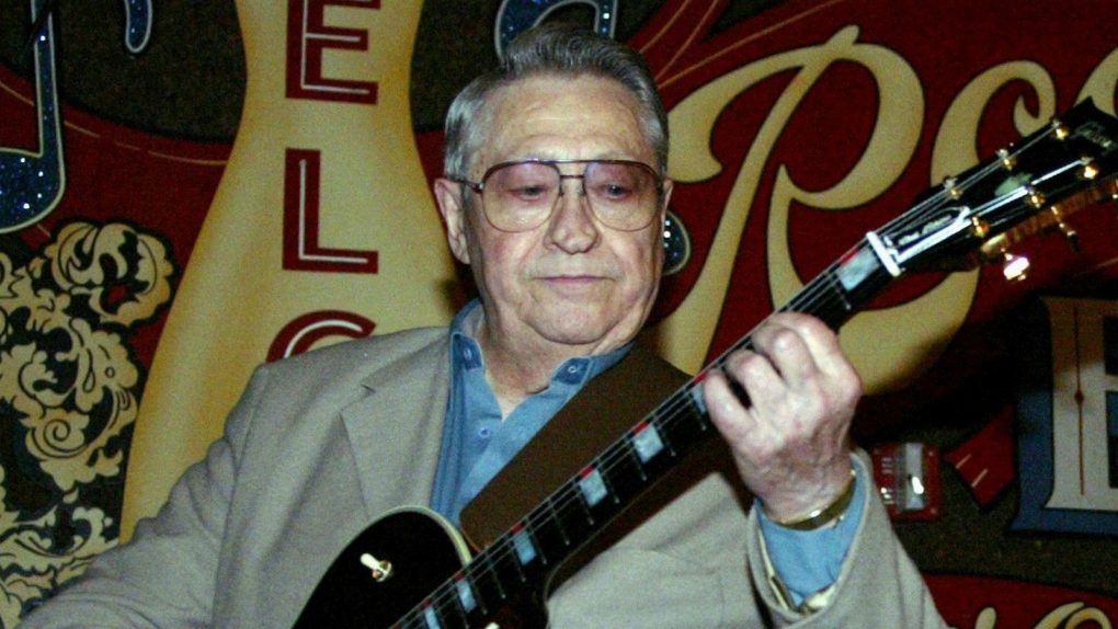 Scotty Moore, a former guitarist for Elvis