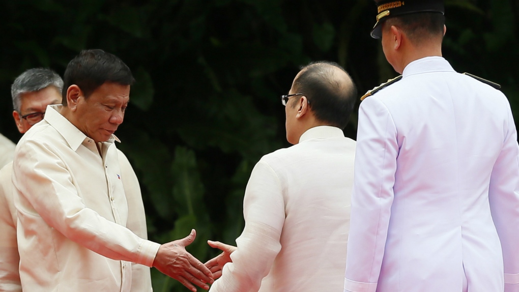New president sworn in in Philippines