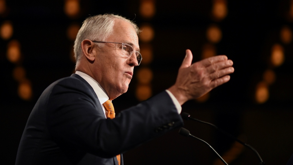 Malcom Turnbull looks for party support