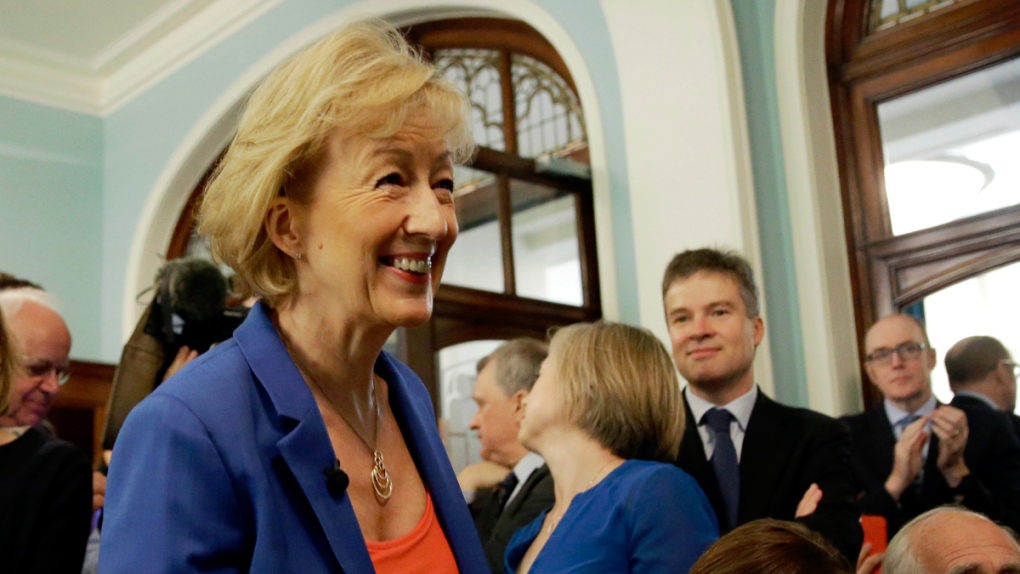Andrea Leadsom in London