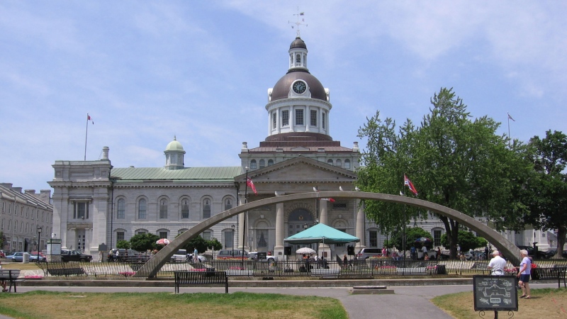 A view of Kingston, Ont. city hall.  (Andrew MacKinnon /Flickr)