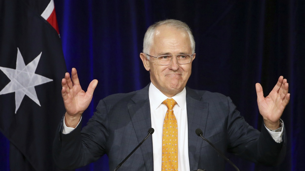 Australian government looks to hold slim lead