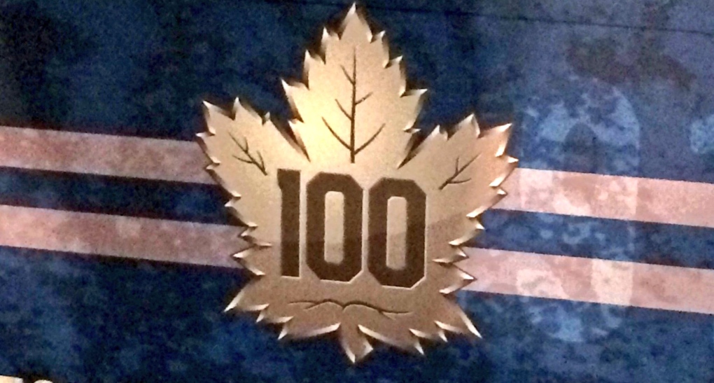 Toronto Maple Leafs centennial logo