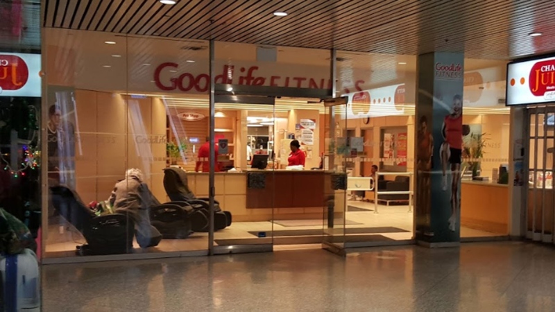 A GoodLife Fitness club inside a mall in midtown Toronto is pictured. (Google)