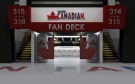 The new Molson Canadian Fan Deck at the visitors' end of the Canadian Tire Centre will feature a mix of seats, bar loges and luxury suites. (Source: Ottawa Senators)