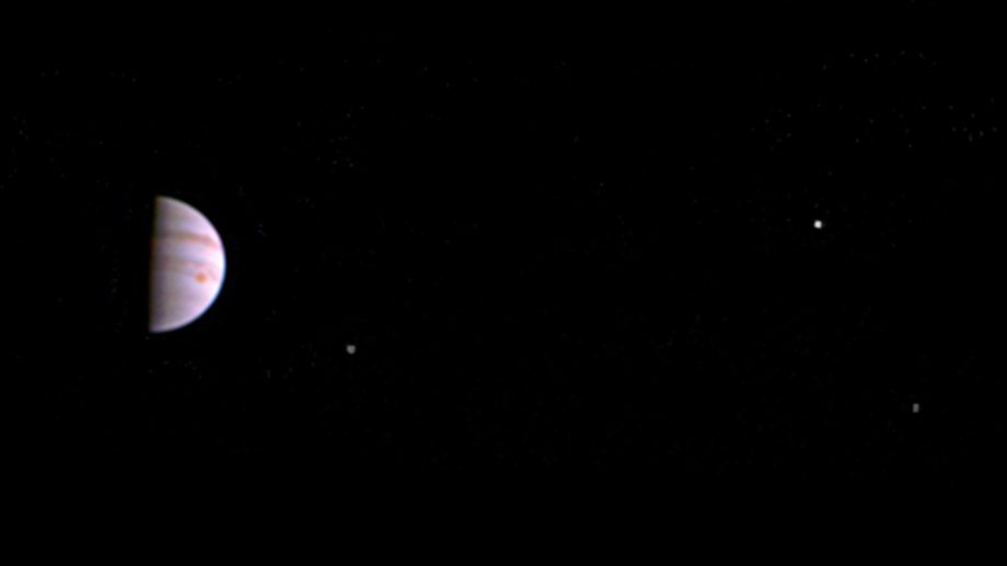Photo of Jupiter taken by NASA Juno spacecraft