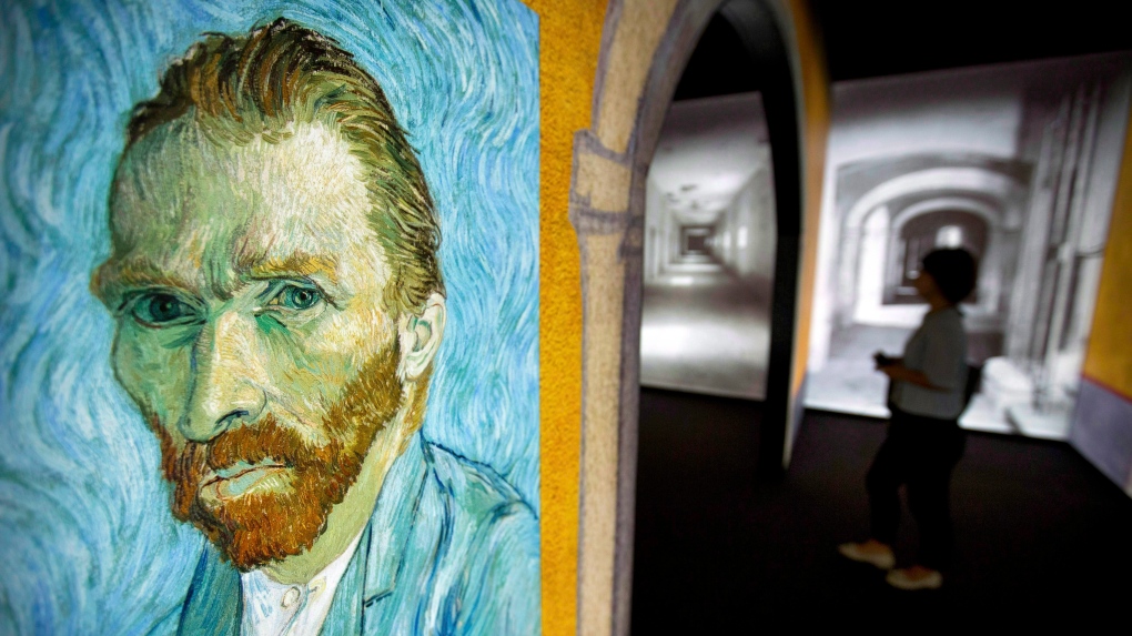 Van Gogh's self-portrait 