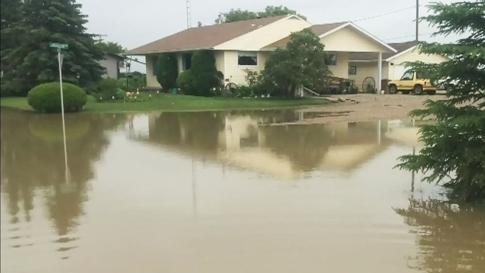 Flooding in Arborfield
