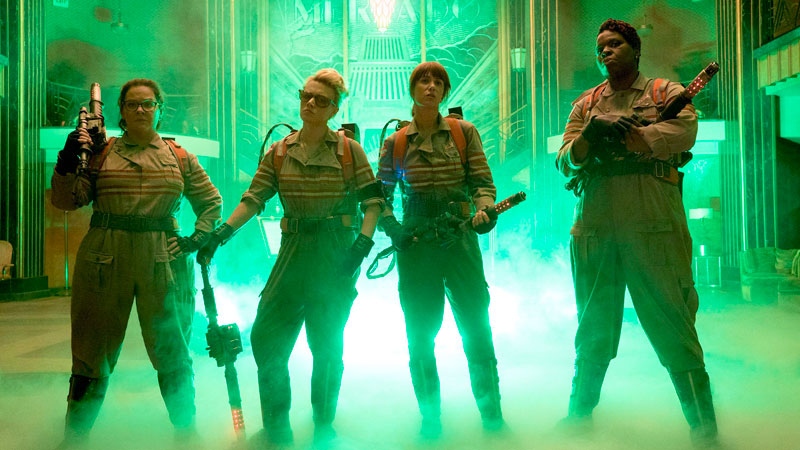 A scene from Ghostbusters