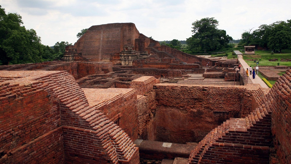UNESCO site at Nalanda Mahavihara, India