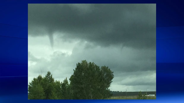 Carstairs - July 16 funnel cloud