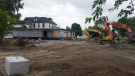 Crews start demolition of Abars in Windsor, Ont., on Monday July 18, 2016. (Angelo Aversa / CTV Windsor)